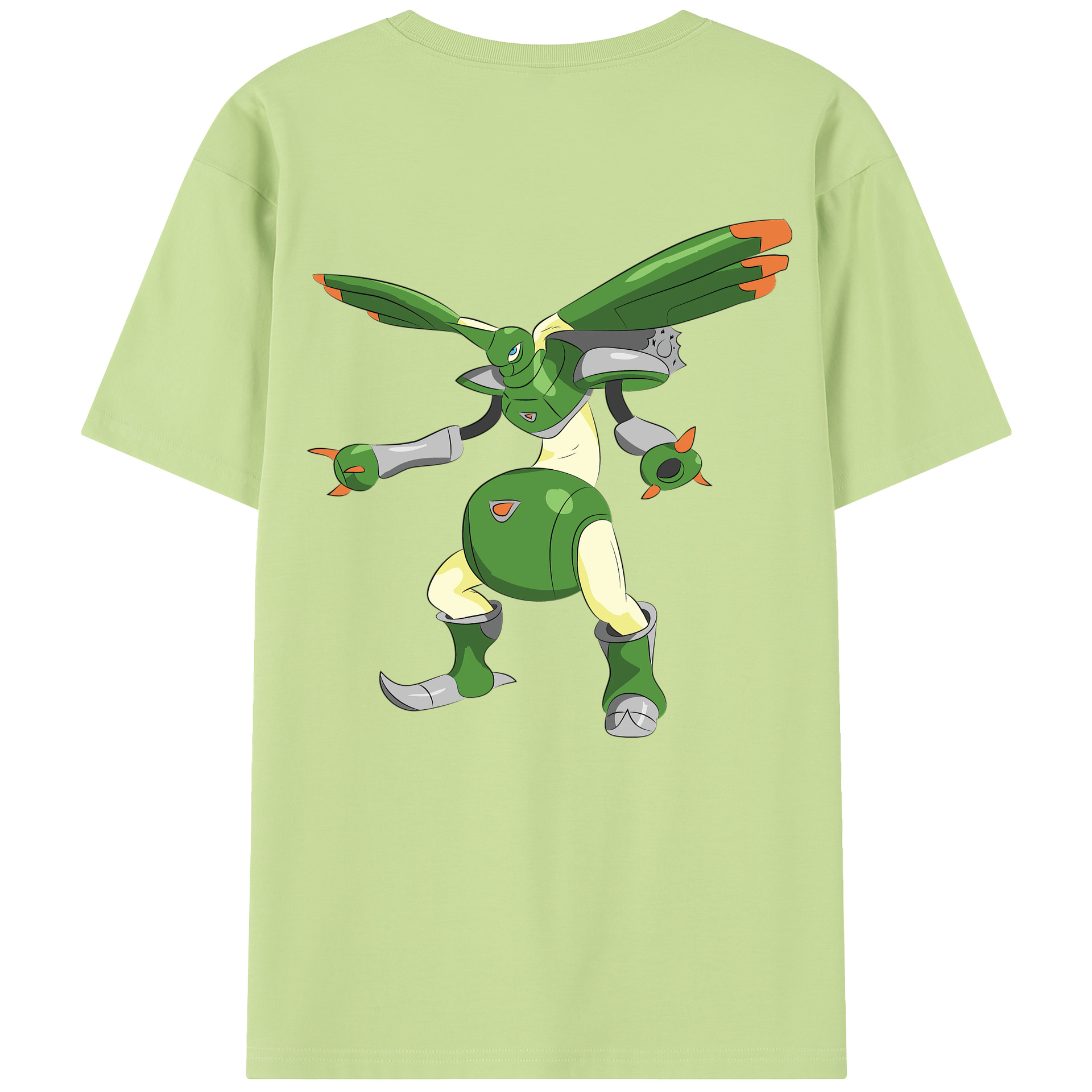 （画像用） Digimon デジタルモンスター/デジモン 綿100％半袖Tシャツ（背面プリント）